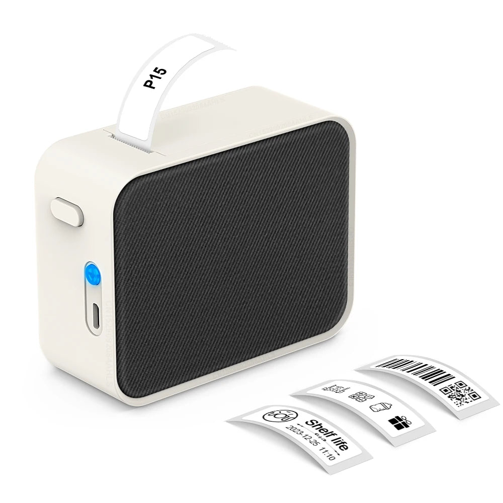 🖨️ Marklife P15 – Mini Impresora de Etiquetas Bluetooth Sin Tinta