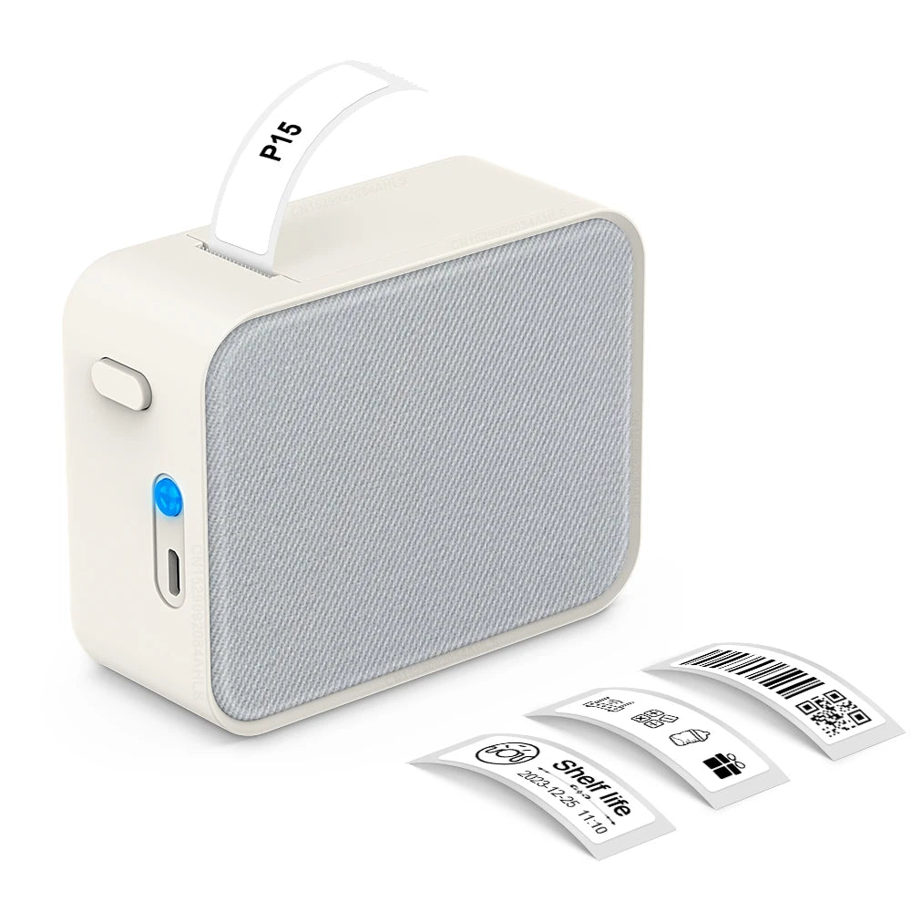 🖨️ Marklife P15 – Mini Impresora de Etiquetas Bluetooth Sin Tinta