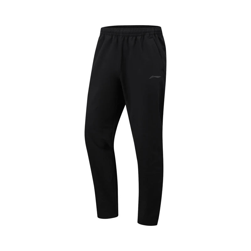 Li-Ning Men's Training Sports Pants LN WATER PROOF 89.8%Polyester 10.2%Elastane Reguler Fit LiNing Fitness Trousers AYKW047
