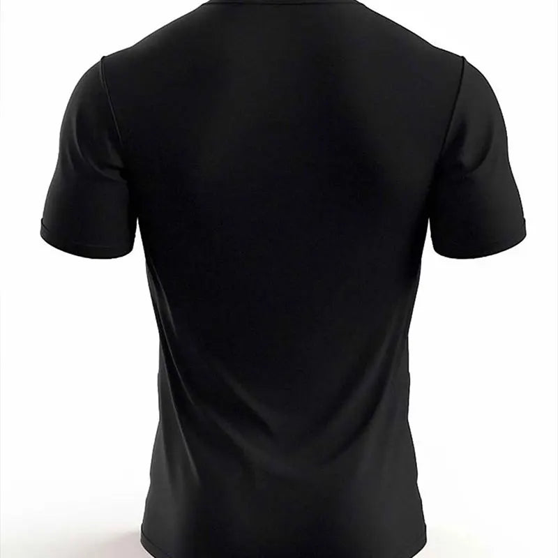 Motorcycle Rider Graphic Print Men's Creative Top, Casual Short Sleeve Crew Neck T-shirt, Men's Clothing For Summer Outdoor
