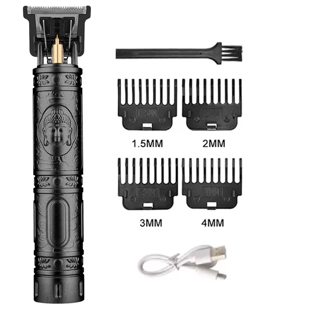 Recortadora de Barba y Pelo T9 Profesional Inalámbrica – Estilo Retro, Corte Perfecto - Imagen 17