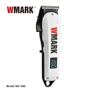 WMARK 1005 Professional Hair Clipper LED Display Low Noise Cordless USB Hair Cutting Machine Barber Shop Tools for Men's Haircut