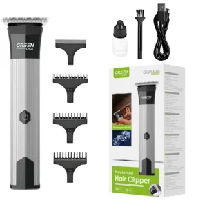 Adjustable Blades Hair Trimmer with Display for Precision Cuts Long-Lasting Battery Men Women Kids Suitable Hair Types: 0.8-13mm