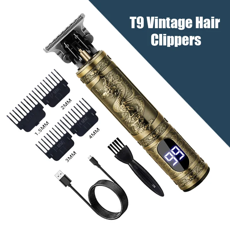 ✅ Máquina de Cortar Pelo y Barba Trimzo T9 Pro – Acabado de Barbería - Imagen 9