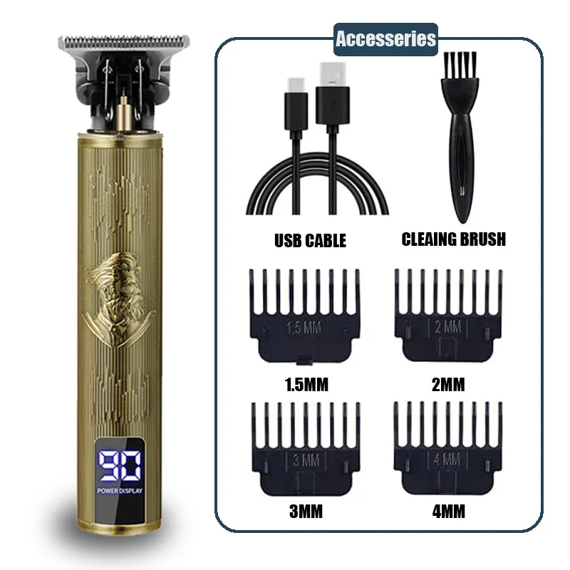 ✅ Máquina de Cortar Pelo y Barba Trimzo T9 Pro – Acabado de Barbería - Imagen 7