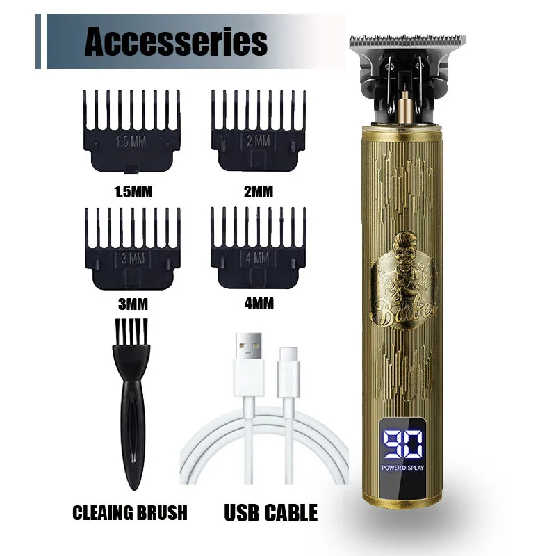 ✅ Máquina de Cortar Pelo y Barba Trimzo T9 Pro – Acabado de Barbería - Imagen 14