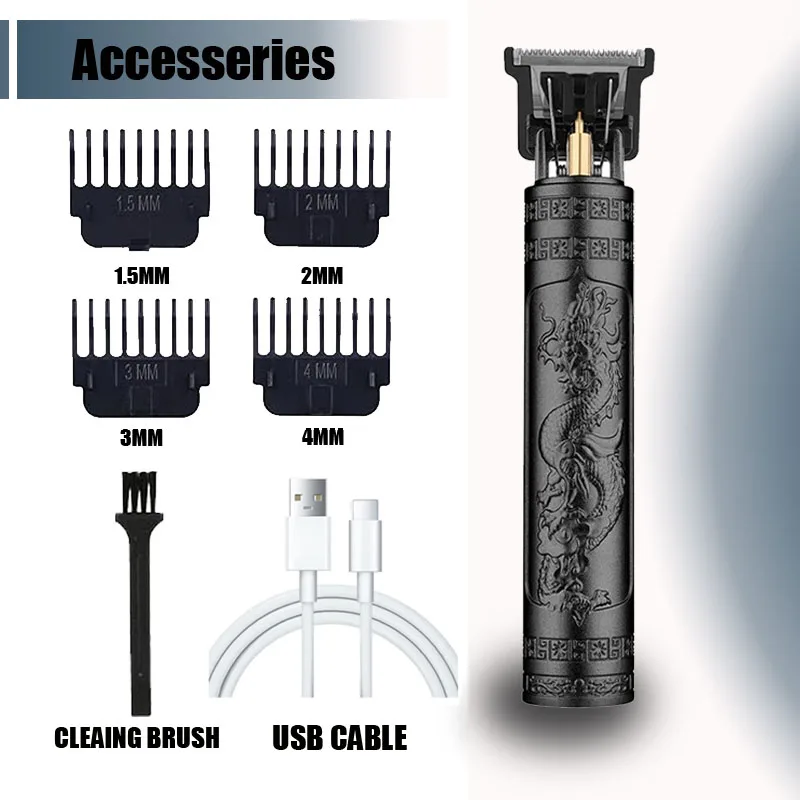 ✅ Máquina de Cortar Pelo y Barba Trimzo T9 Pro – Acabado de Barbería - Imagen 22