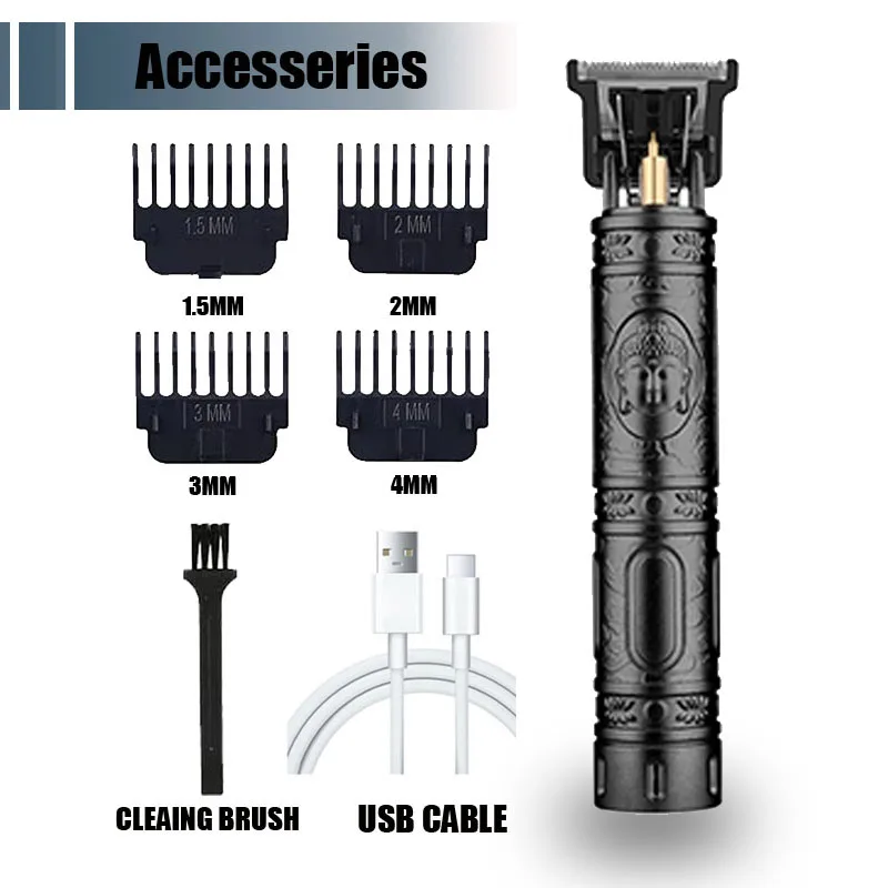 ✅ Máquina de Cortar Pelo y Barba Trimzo T9 Pro – Acabado de Barbería - Imagen 16