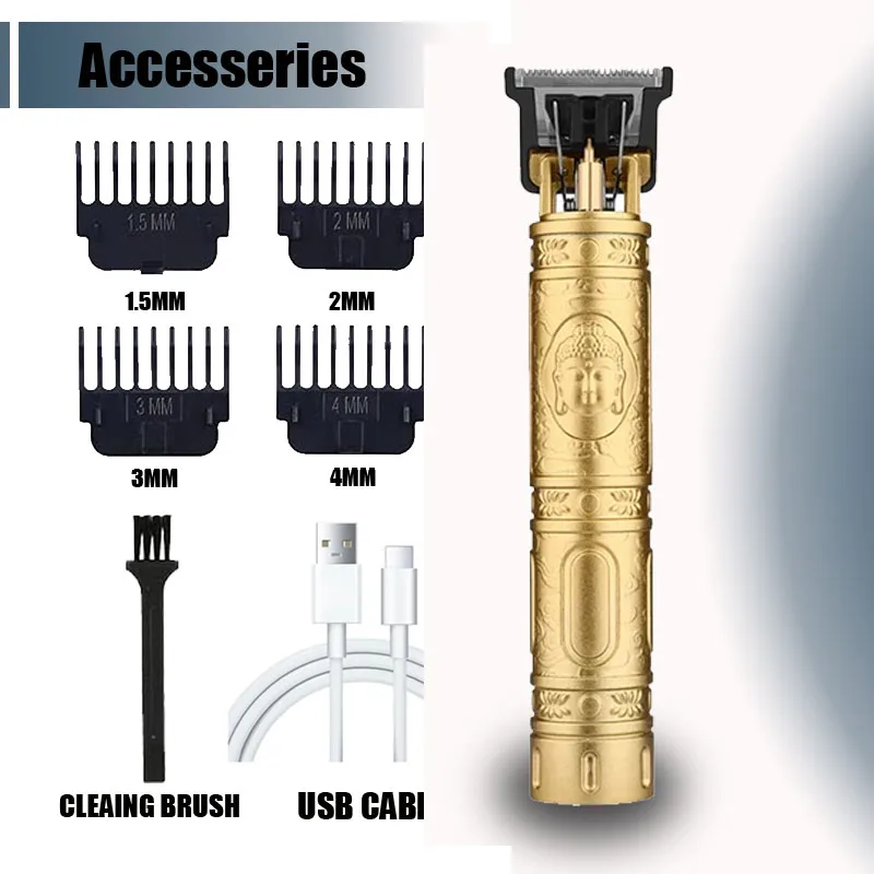 ✅ Máquina de Cortar Pelo y Barba Trimzo T9 Pro – Acabado de Barbería - Imagen 21