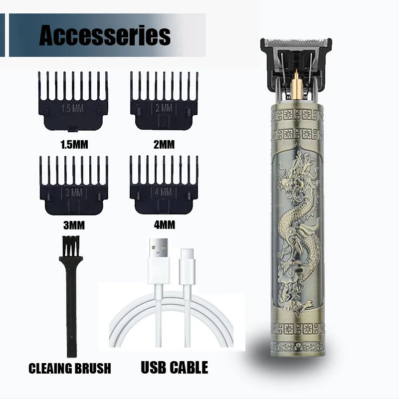 ✅ Máquina de Cortar Pelo y Barba Trimzo T9 Pro – Acabado de Barbería - Imagen 26